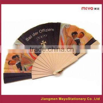 2015 Antique Advertising Gift Customized Wooden Folding Hand Fan