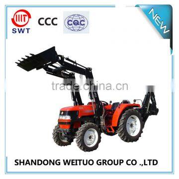 Chinese hot sale TZ-4 tractor loader tractor backhoe front loader with 4 in 1 bucket