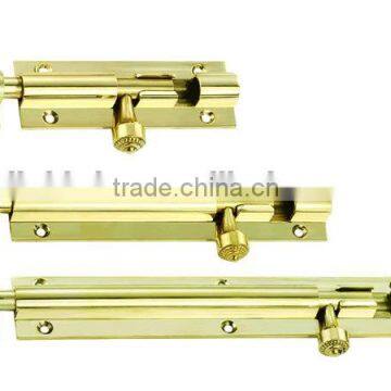 Solid Brass Security Bolt/ Tower Bolt