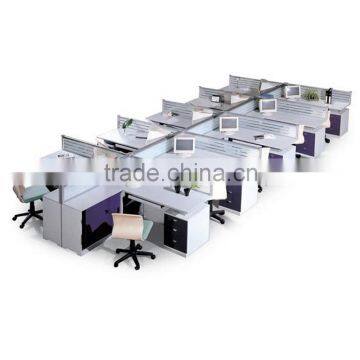 small factory idea cheap movable partition used office workstation desk(SZ-WST642)