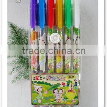 super fruit scent 16 colors blink pen for gifts