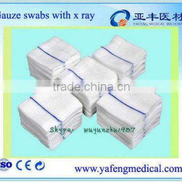 Hospital medical cotton 17 threads gauze sponges