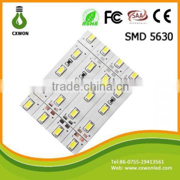 High quality DC12V IP60 SMD5630 warm white & true white led rigid strip