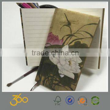 promotional gifts fancy diary cover design,mini linen cover diary book