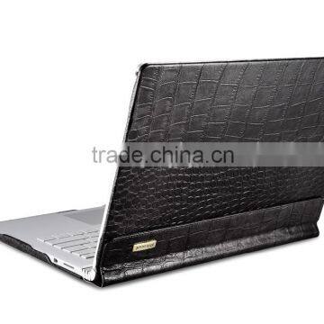 Original Icarer Crocodile Grain Genuine Leather Case for Surface Book 13.5 inch MT-5653