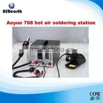 3 in 1 aoyue 768 SMD rework station, aoyue soldering station, automatic, intelligent