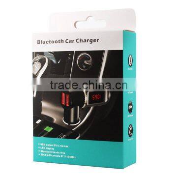 Free Sample BC08 fm Transmitter Bluetooth Handsfree Car Kit MP3 Player USB Car Charger photo-6