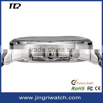 Fashion Cool Man Watches IP Plating Lumibous Quartz Water Resistant Watch With Stainless Steel Back Cover photo-5