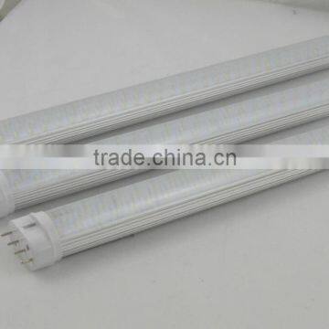 factory sales ce rohs led tube light 9W 2g11 led tube 100lm/w 2g11 pll led tube