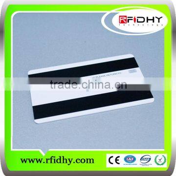 RFID bi-directional magnetic strip for top identification card