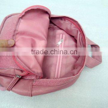 2106 Fashion Ladies Backpack,pink Genuine Leather Sports Backpack, photo-5