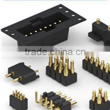 Manufacturers China Gold Plated Male 4 6 8 10 12 14 20 Pin Pogo Pin Connector photo-2