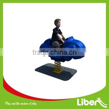 2014 high quality LLDPE plastic spring rider for garden (LE.TM.169)