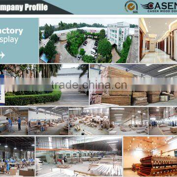 Class Multi-panels Teak Galss Timber Interior Door photo-4