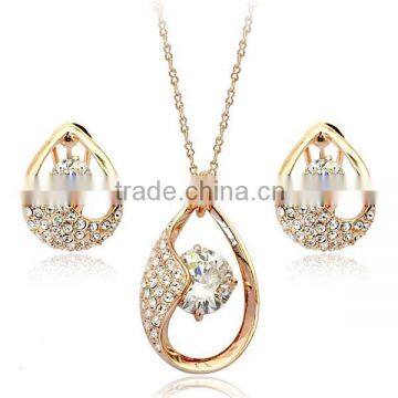 big fashion jewelry set Wholesale indian bridal necklace and earring set