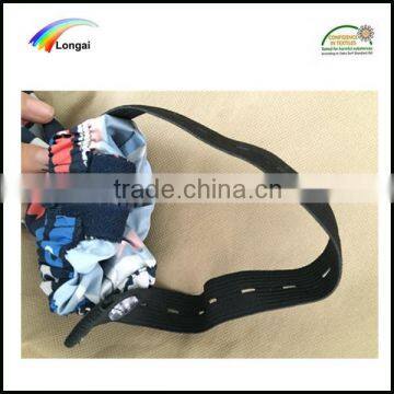 Wholesale Garment Knitted Polyester Buttonhole Elastic Band Elastic Webbing
