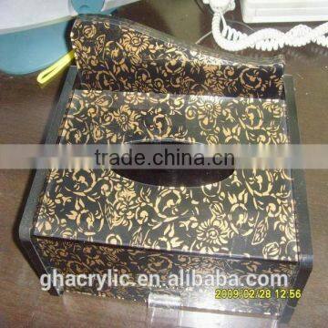 GH-RZ564 Acrylic Tissue Box ,customized Acrylic Tissue Box Cover photo-2
