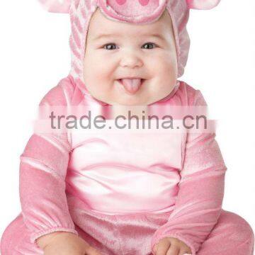 New Cute Infant Baby Pink Piggy Pig Halloween Costume BB025