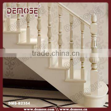 teak wood balustrades and handrails panels prefabricated railings