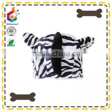 The Warm Zebra Pattern Dog Hat photo-2