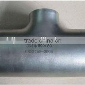 GB/ JB/ HGL/SHL/ANSI/ASME Stainless Steel Pipe Fittings Reducing Tee / Coupling