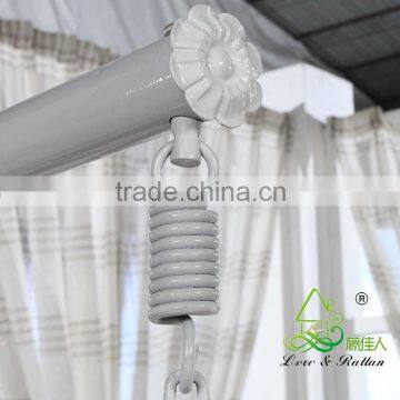 New Trendy Indoor Outdoor Bedroom Balcony Resin Plastic PVC PE Rattan Wicker Single Seat Swing Chair photo-5