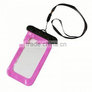 Touch Screen Clear PVC Cell Phone Waterproof Bag photo-2
