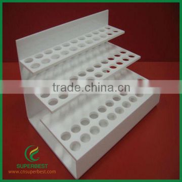 White acrylic make up lipstick display stand