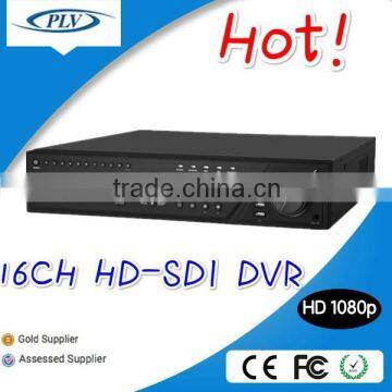 PLV 2.0 mega pixel cms h 264 dvr software for android,hd-sdi cctv dvr 16