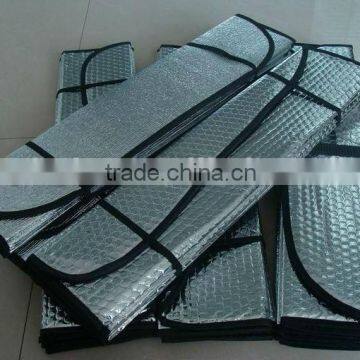 Car front window air bubble sunshade