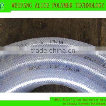 pvc transparent braided reinforced hoses