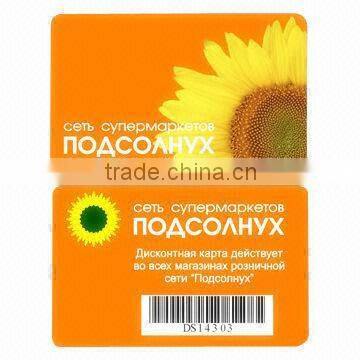 0.38mm Plastic PVC Member Cards photo-3