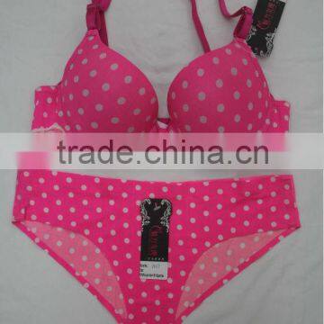 Dot Print Cute Girl Under Wear Pictures