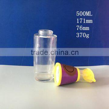 500ml Glass Water Bottle Bird Feeder photo-3
