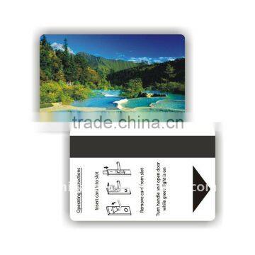 Best Selling! ISO 7810 Hotel Key Card Magnetic Key Card Door Card With Magnetic Stripe