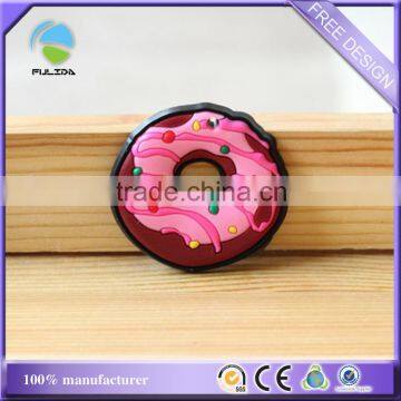 custom doughnut bakery Soft PVC rubber promotional fridge magnet