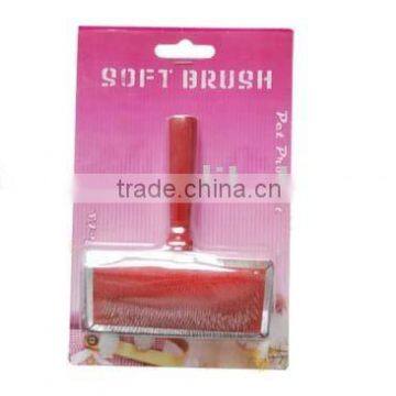 wooden dog brush