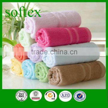 Quick Water Absorption Multi Color Bamboo Fiber Face Washer Towel photo-4