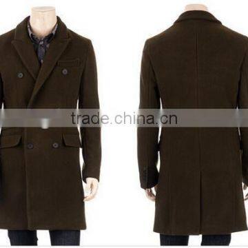 2015 Europe gentleman high-end business casual winter men's woollen overcoat