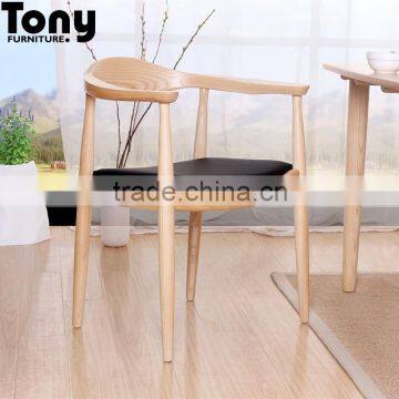 Classic Wood Living Furniture Concise Wooden Chair photo-2