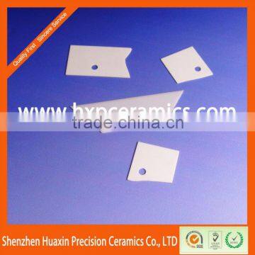 Wear Resistant White Customized Zirconia Industrial Ceramic Blade