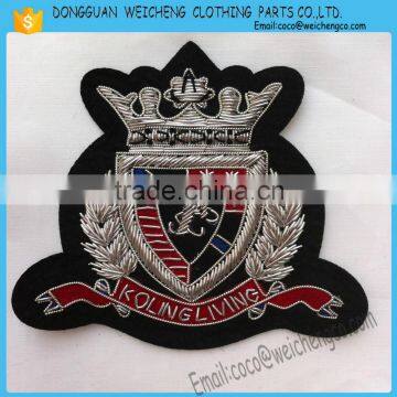 Hand made badges wire badges /Hand made badges Emblem Insignia