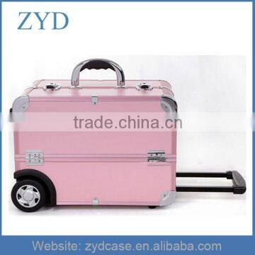 Professional Aluminum Makeup Trolley Case ZYD-HZ101506