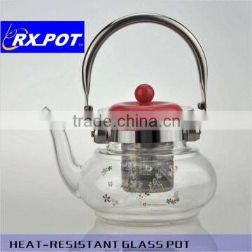 Blooming heat resistant tea pot 800A