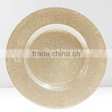 Plastic 13" round charger plates