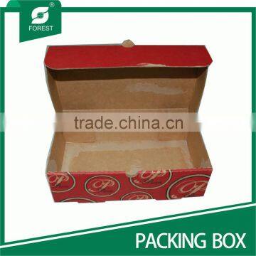 CORRUGATED KRAFT PAPER MADE DOLL PACKAGING BOXES WITH CUSTOM LOGO