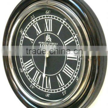 clock with black antique ,gift clock , nautical gift clock 13154