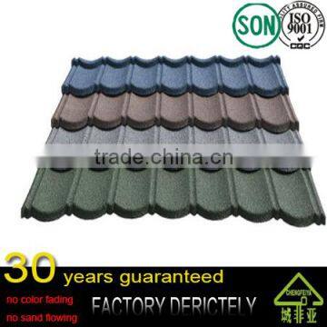 real hot selling best quality colorful stone coated roofing sheets / roofing tiles manufactory Guangzhou