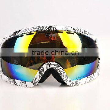 Winter fashiona TPU snow goggles,UV400 protect designer ski goggles