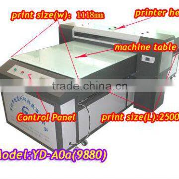 Digital organic galss/uv glass printer